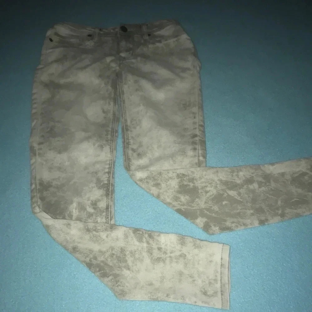 BONGO gray super soft skinny acid wash mid-rise Y2K size 1
